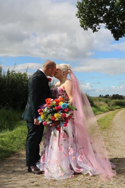 Real Bride - Rosie Wedding Dress