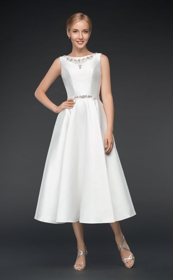 gi-katie-r Light weight Ivory mikado satin wedding dress
