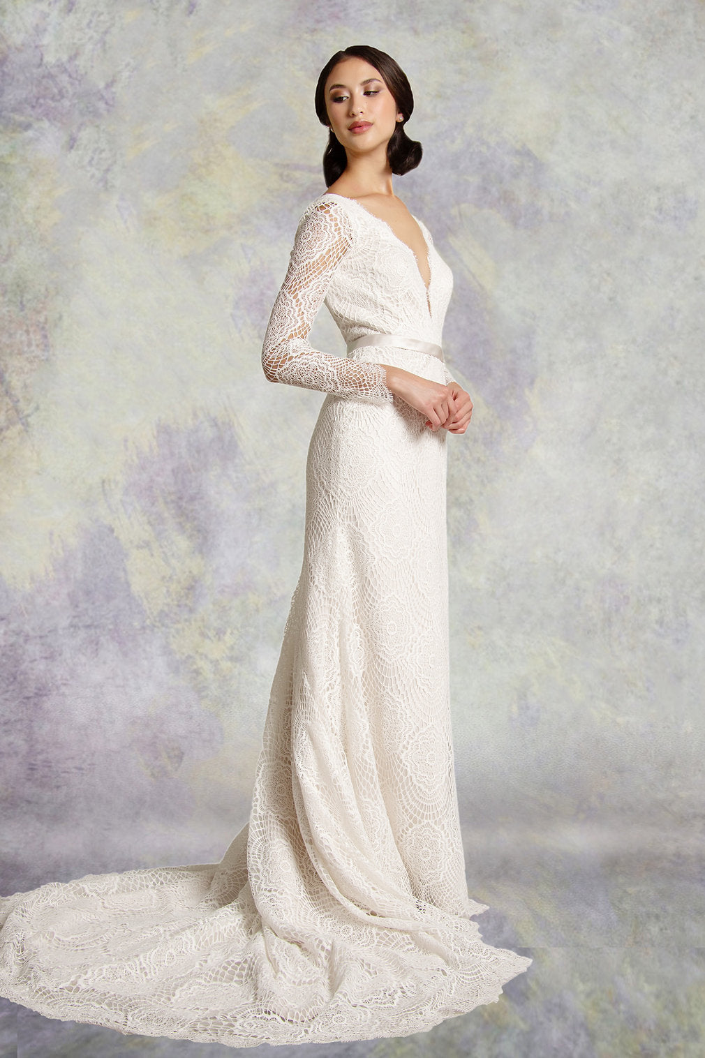 knee length dresses for ladies Long Fashion Mermaid Wedding Dress with Jewel Satin Lace Sleeves knee length dresses for ladies Long Fashion Mermaid Wedding Dress with Jewel Satin Lace Sleeves