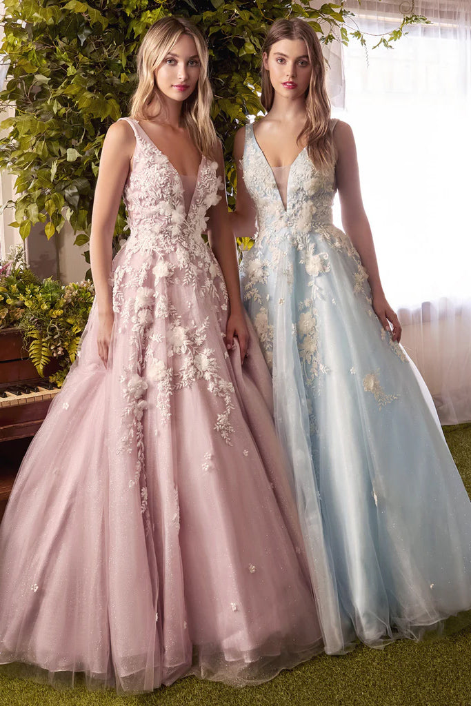 The Gardiniar full length Boho style wedding dress