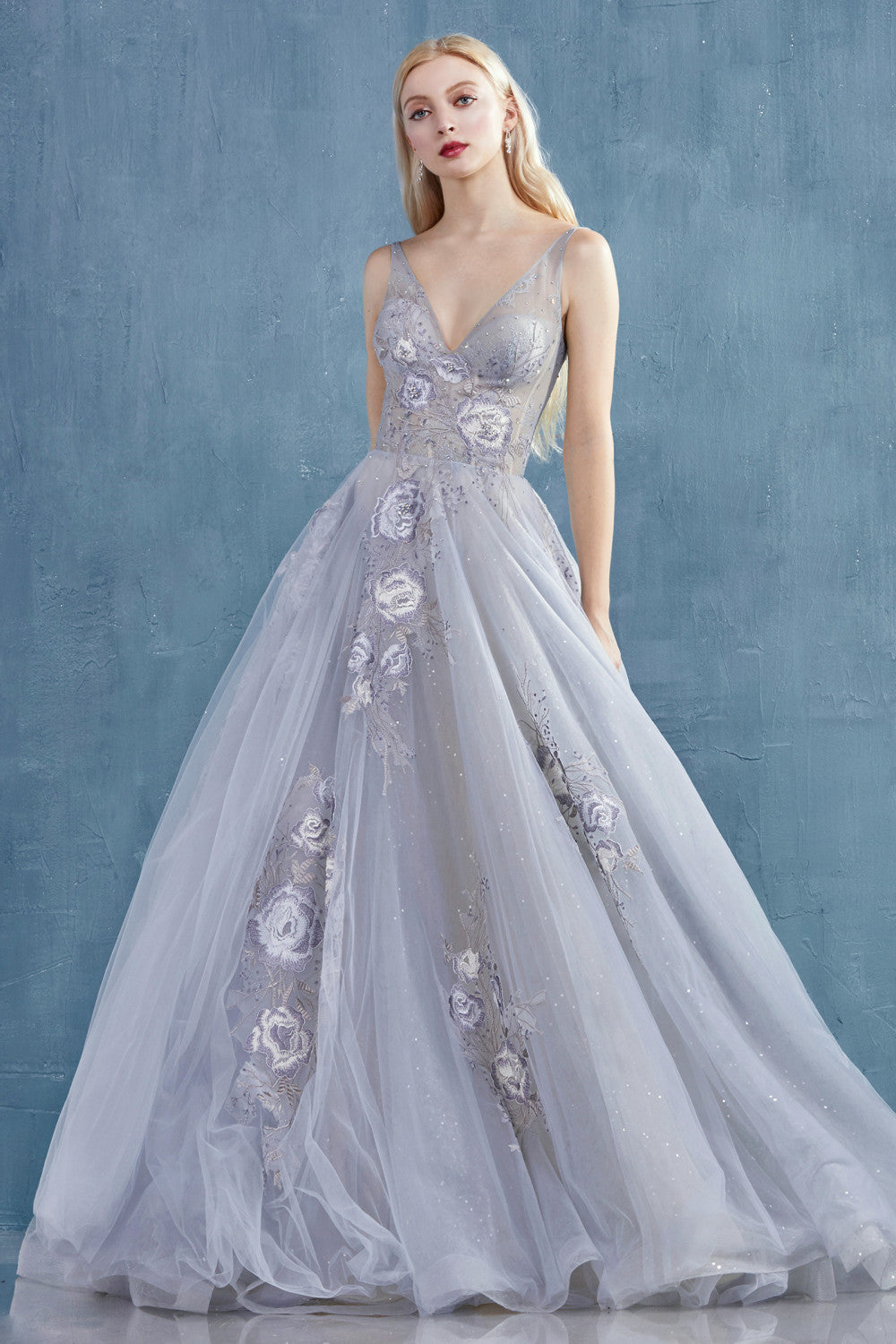 The dramatic Lilian wedding gown.