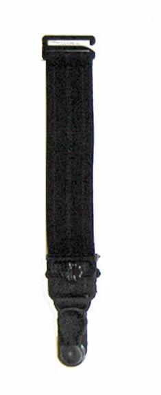 Spare black suspender clips for girdles or corsets