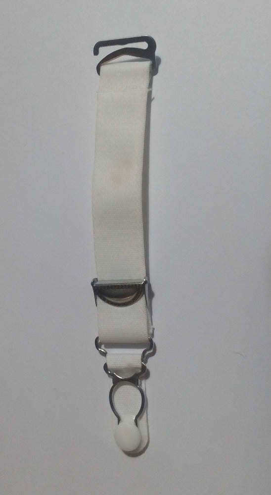 Spare suspender clips for girdle or corset