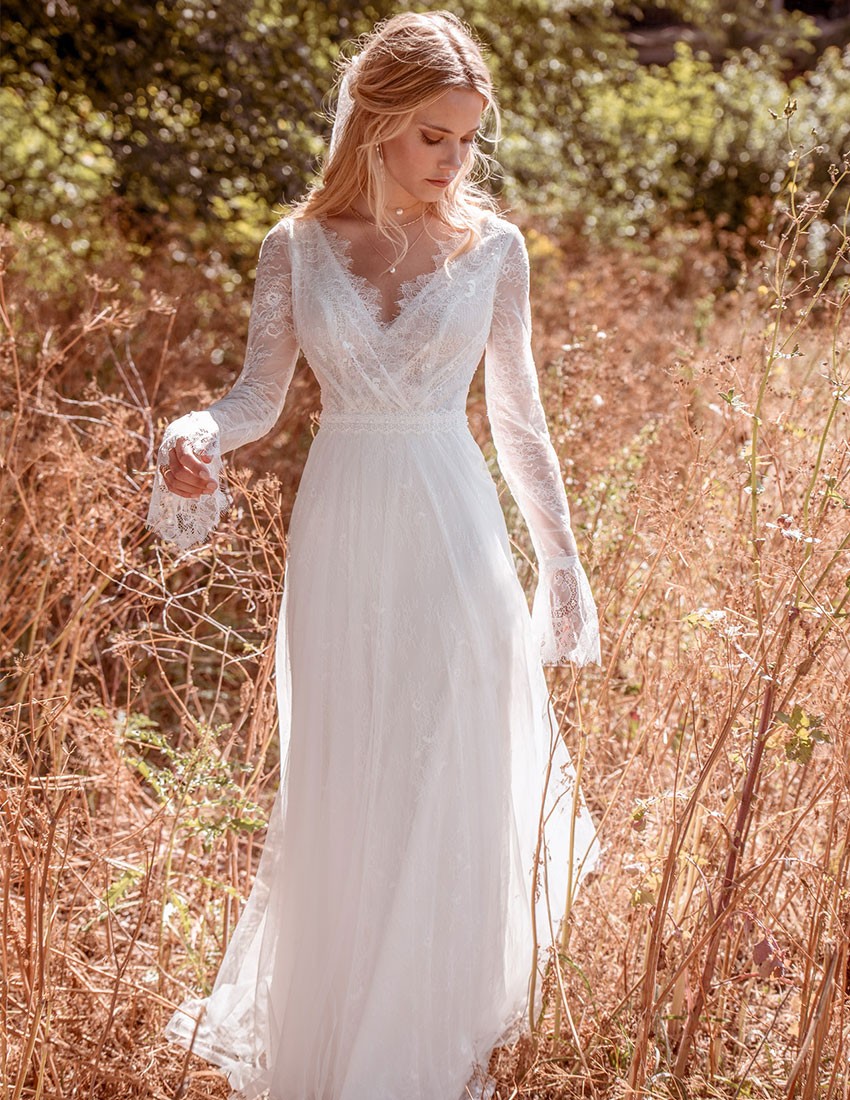 The ultimate feminine romantic floaty wedding dress by Kelsey Rose - k FairyGothMother The ultimate feminine romantic floaty wedding dress by Kelsey Rose - k FairyGothMother