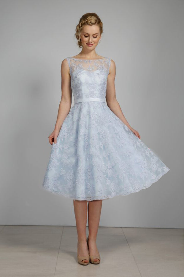 1950's inspired tea length bridal gown | rd-sadie FairyGothMother 1950's inspired tea length bridal gown | rd-sadie FairyGothMother