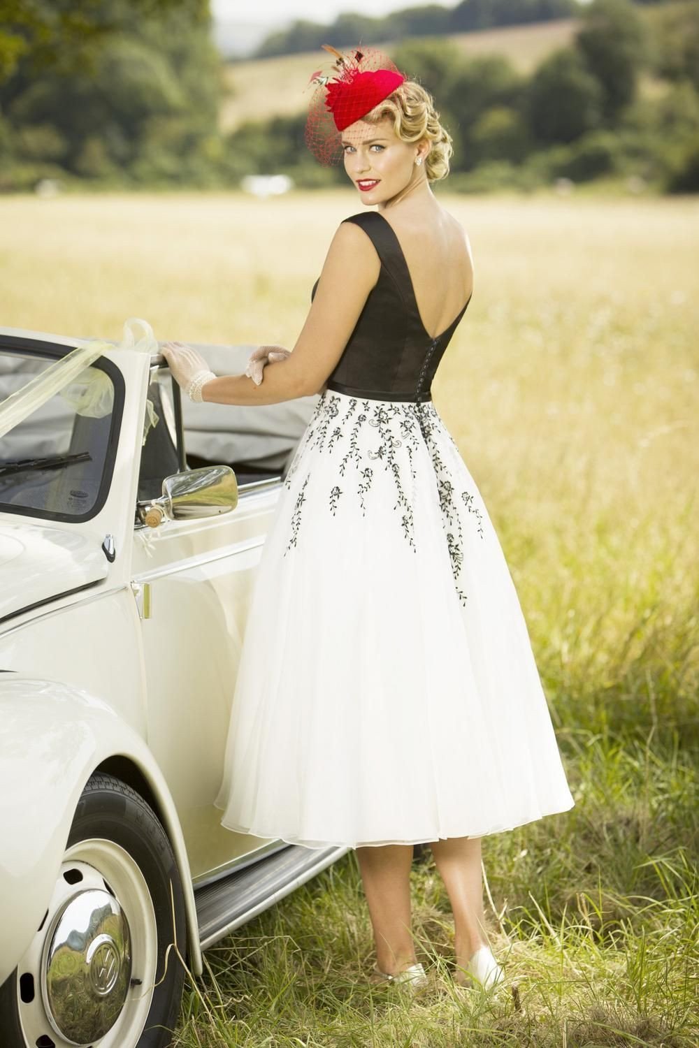 tb-bea 1950's style wedding dress