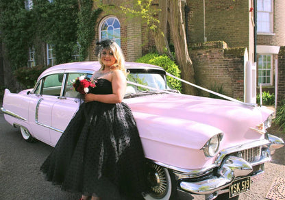 86-sofia Vintage polka dot strapless wedding gown