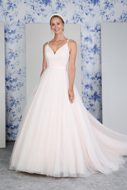 RD-loua Sparkle Tulle A-Line Wedding Dress