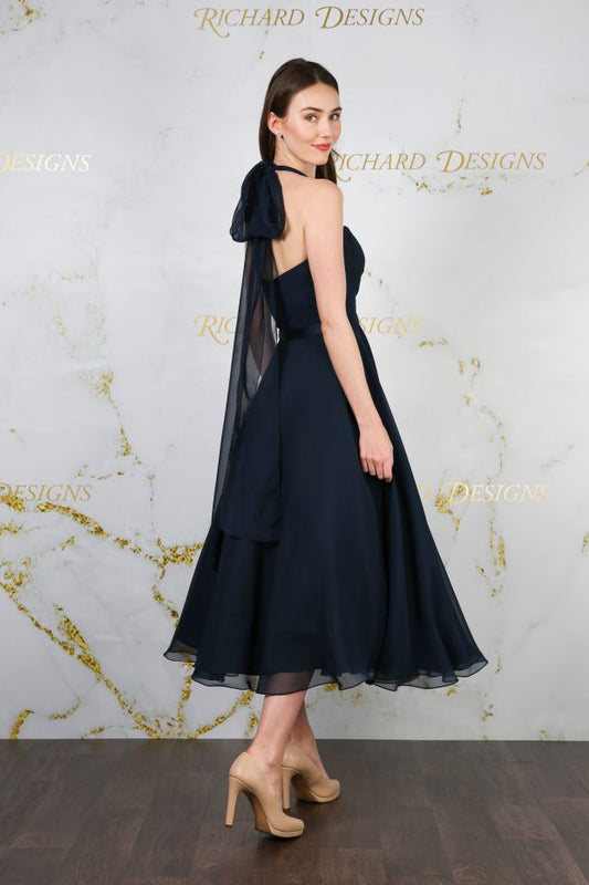 RD-Kelly Halterneck Chiffon Dress
