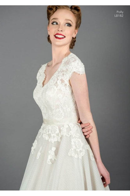 86-Polly Vintage-Inspired 50s Lace Dress