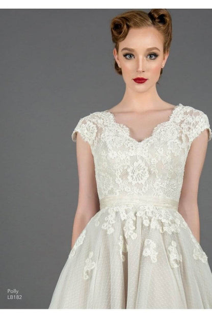 86-Polly Vintage-Inspired 50s Lace Dress