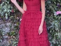 Video of the red Betsy wedding gown | al-betsyred