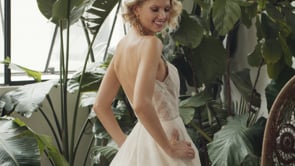 The Remingtom Boho wedding dress in motion