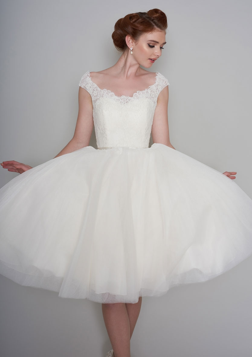 another image of the Flossie wedding dress