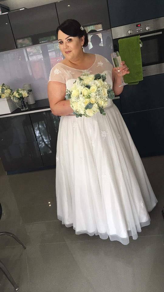 Kathryn in her Lisette dress  August 2016