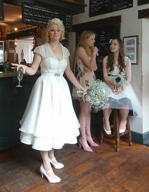 Louise looking amazing in her Cicily dress
