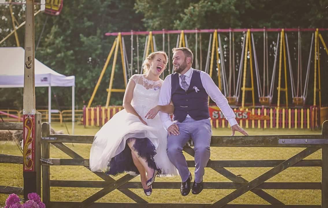 A fun Big Day for Claire-Louise and her dress