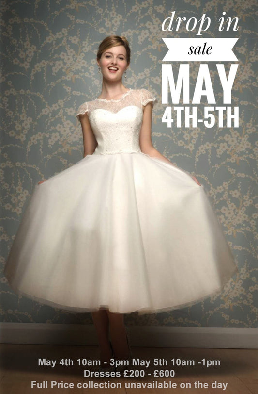 Drop In Sample Sale Weekend 4th-5th May, 2019.