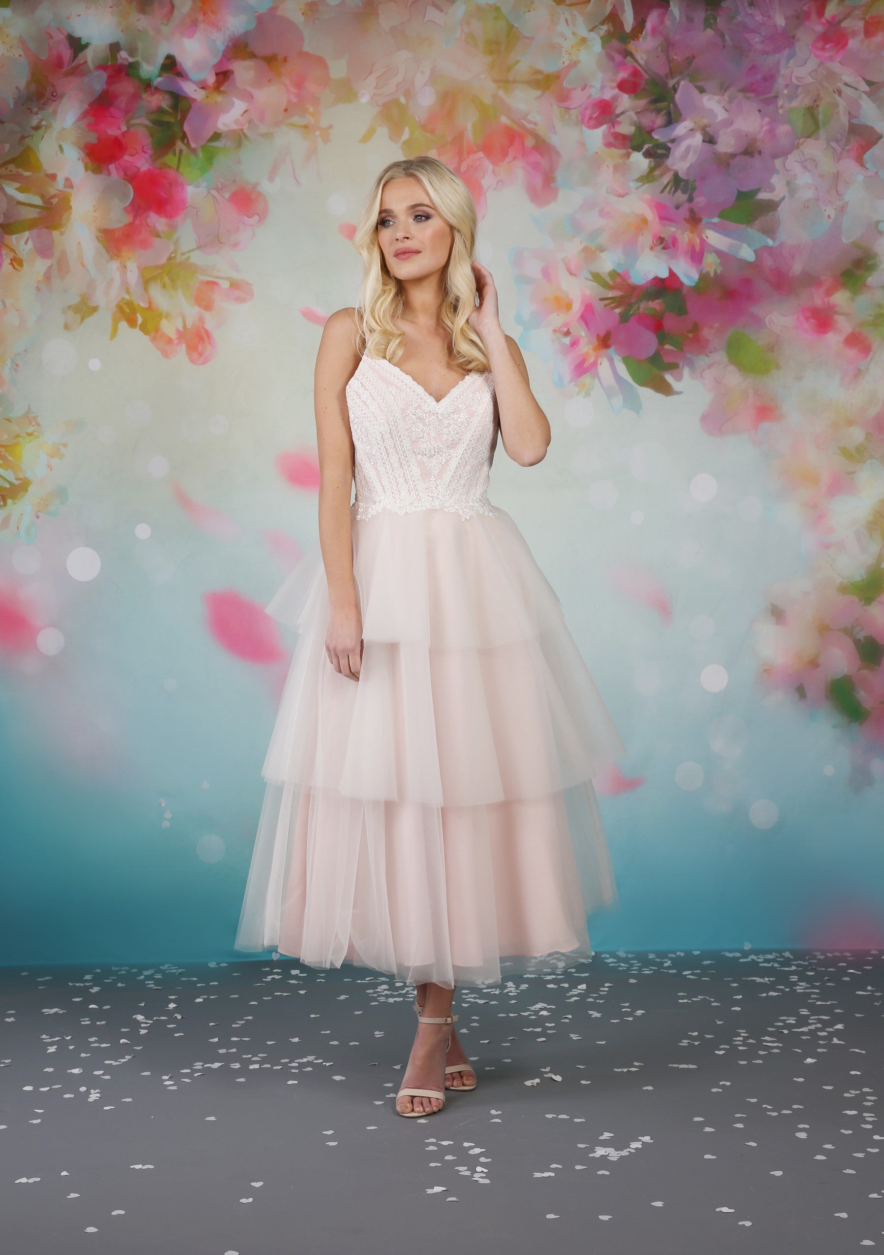 The Iyla tea length wedding dress  em-iyla