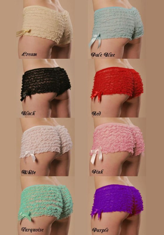 Frilly knickers in lots of colours available