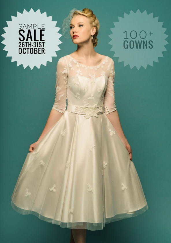 Bridal Sample Sale  26-31 October, 2017