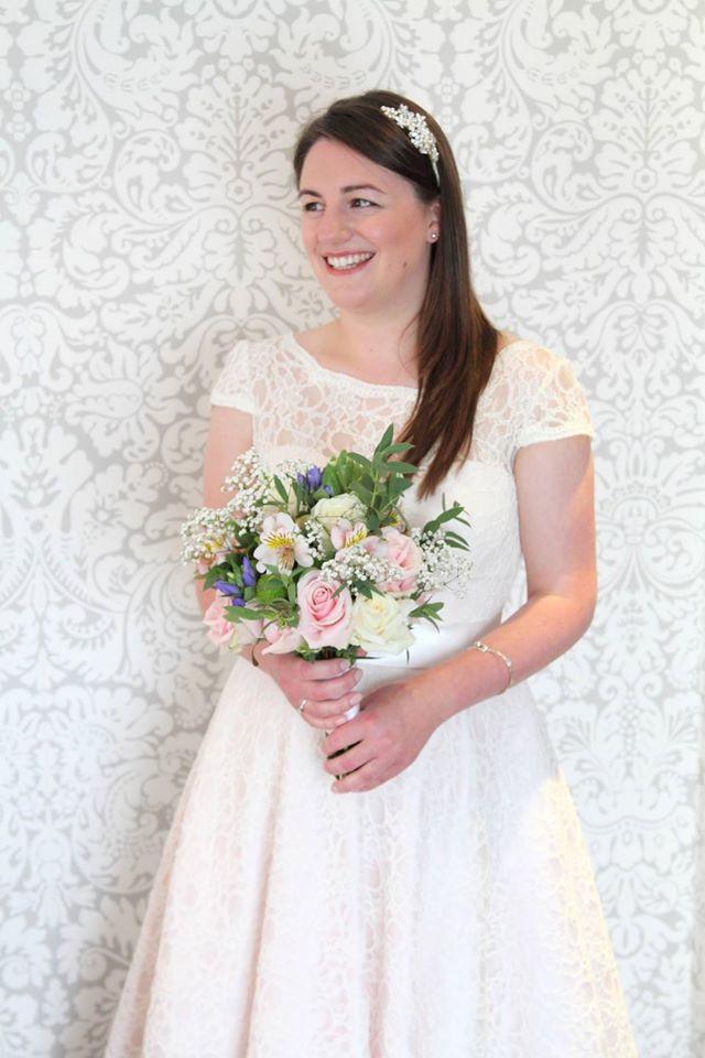 Hannah in her Jenny dress