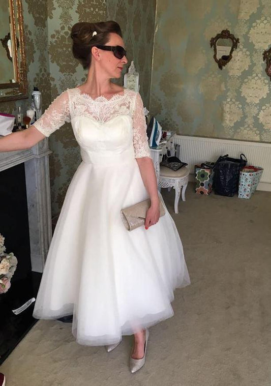 Jules looking fab in her Sandra dress