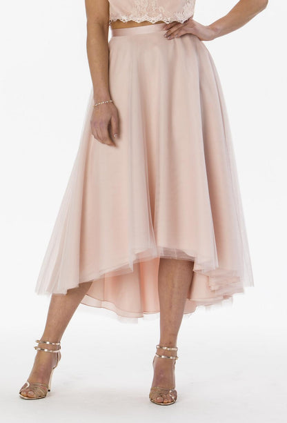 tb-bs106-s  Hi-lo lightweight tulle skirt